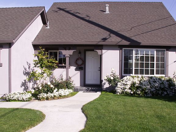 Front of home, close-up