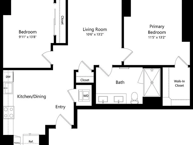 2M1 floor plan Highwater