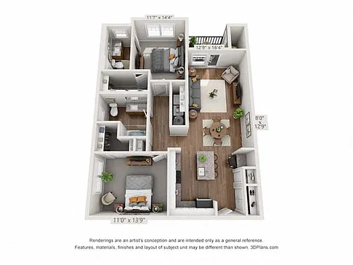 Floor plan Highland