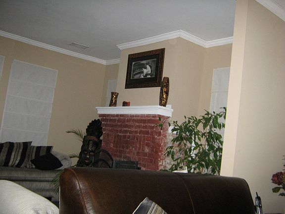 Living Room/Original Fireplace