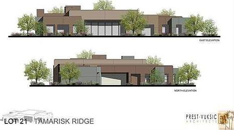 Color Elevations East and North