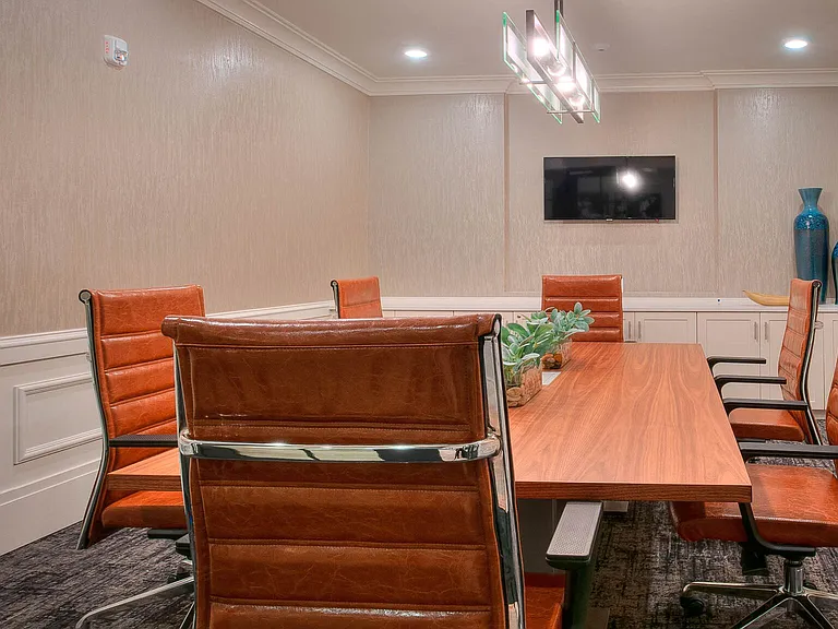 Private meeting space available to all residents