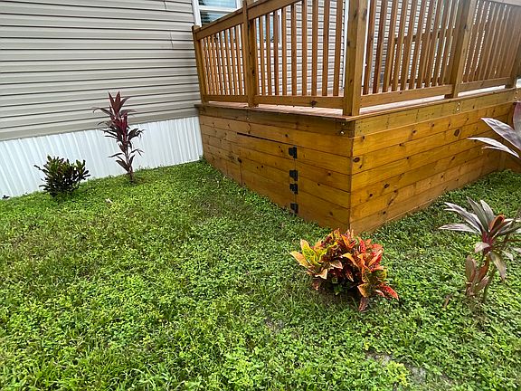 Front Deck with Storage