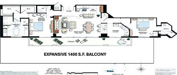 1st image of 701 S Olive Avenue #1602