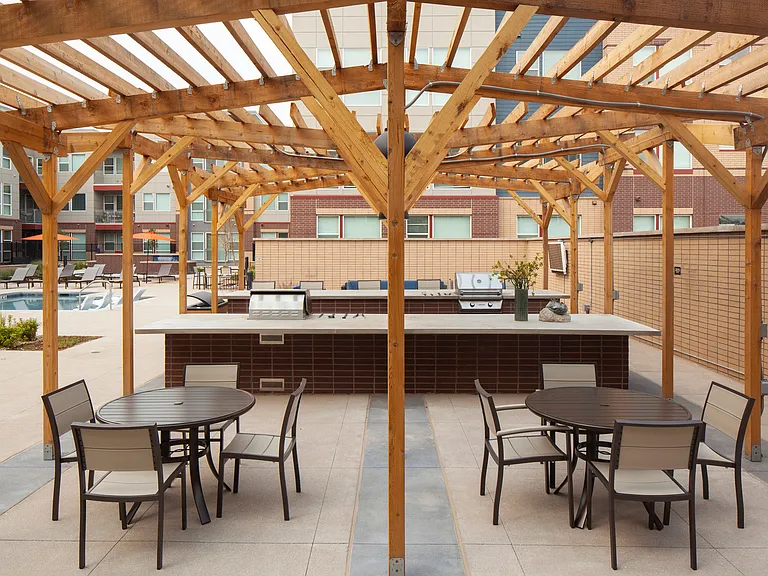 Grilling area