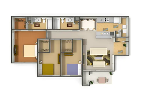 Floor plan C1