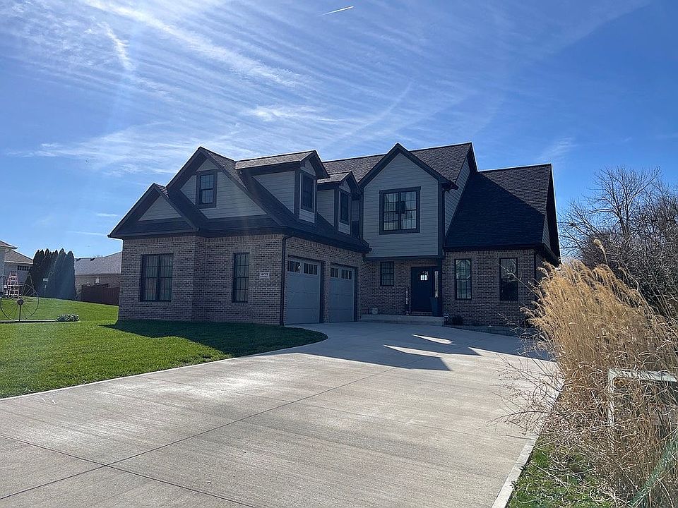 Large driveway
