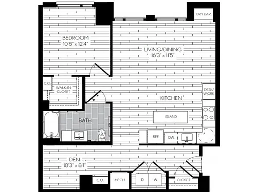 Floor plan A22D
