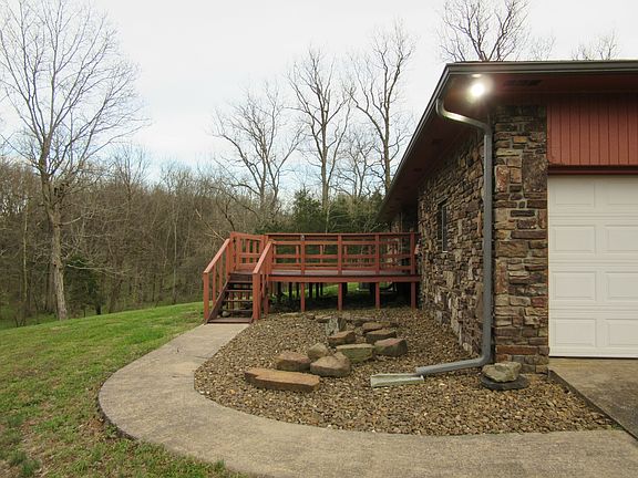 Entry and large front deck