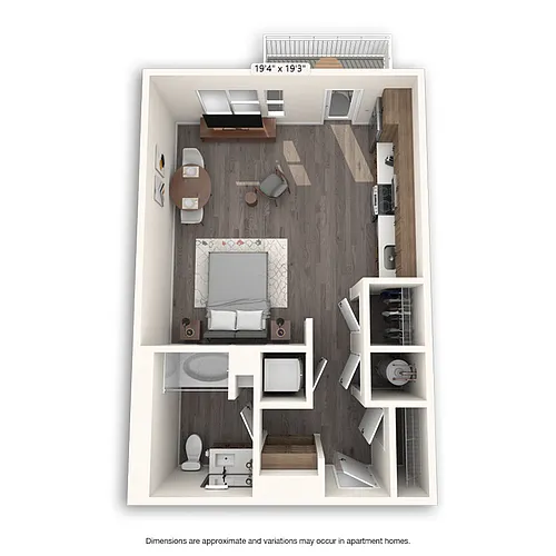 Floor plan Albion Platinum