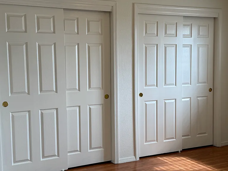 Downstairs Bedroom/Study/Office with Full Wall Closet
