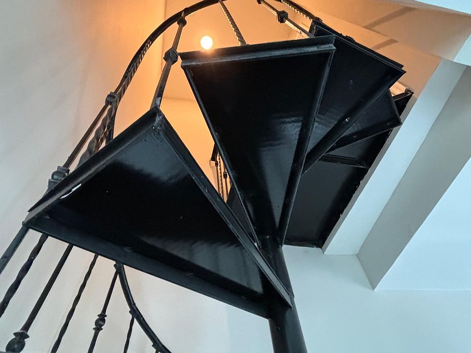 Spiral Cast Iron Stair Case