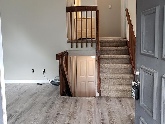Entry with new floor