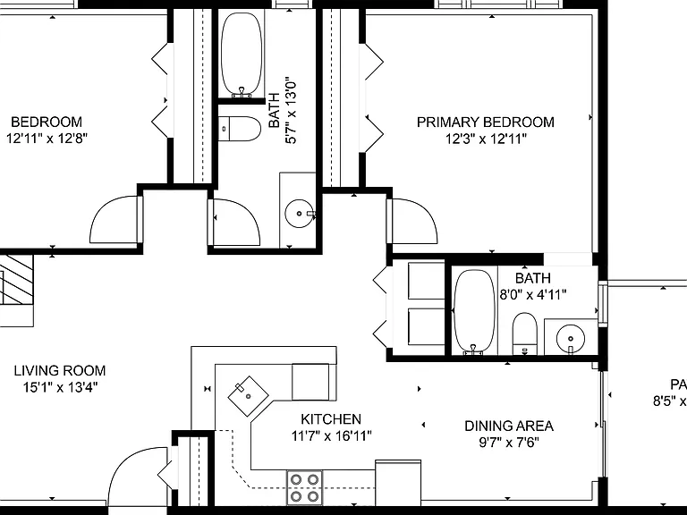 1410 W Babcock St #D — Photo 3