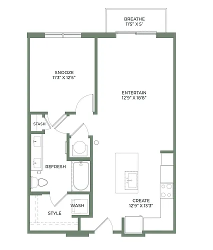 Floor plan A2