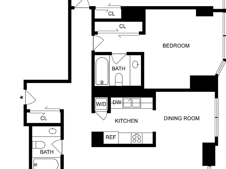 D | 3-Bedroom Floorplan D | 3-Bedroom Floorplan