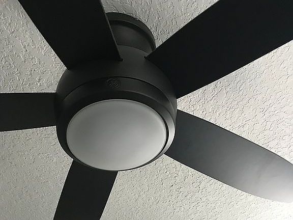 All ceiling fans modernized