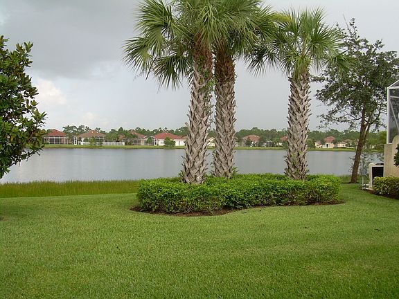 Lake view from screened patio