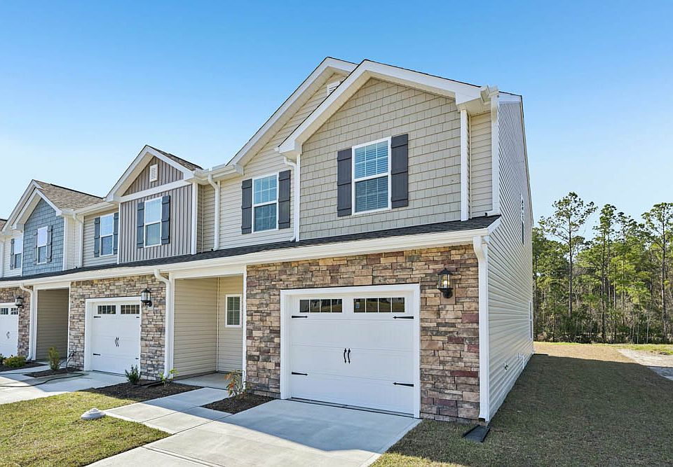 The Mason features a single-car garage..