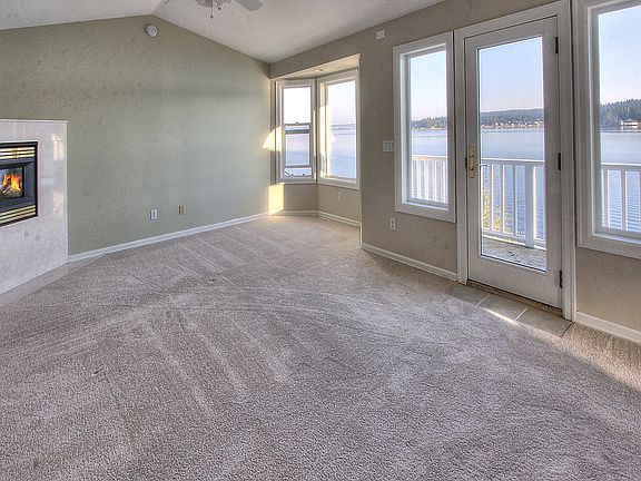 French door leads out to the private balcony and wonderful views.