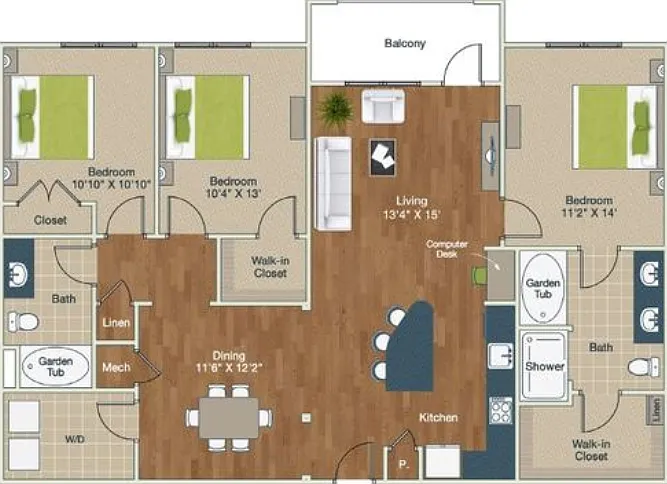 The Apartments at Palladian Place — Photo 56