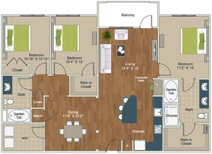 Floor plan C1