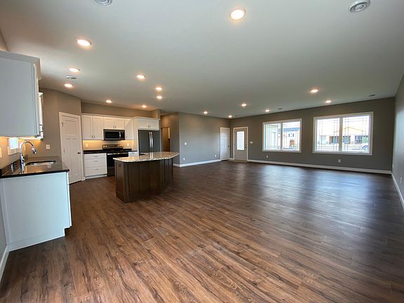 Large windows brighten the entire living space