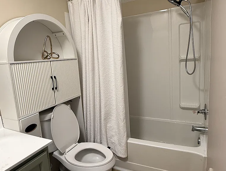 Second-floor master bedroom
