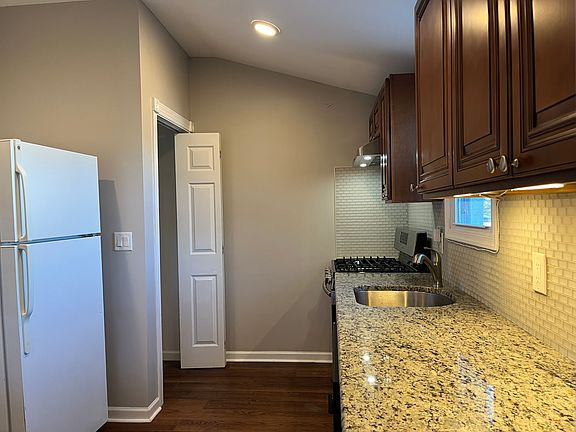 Kitchen with large pantry/storage closet