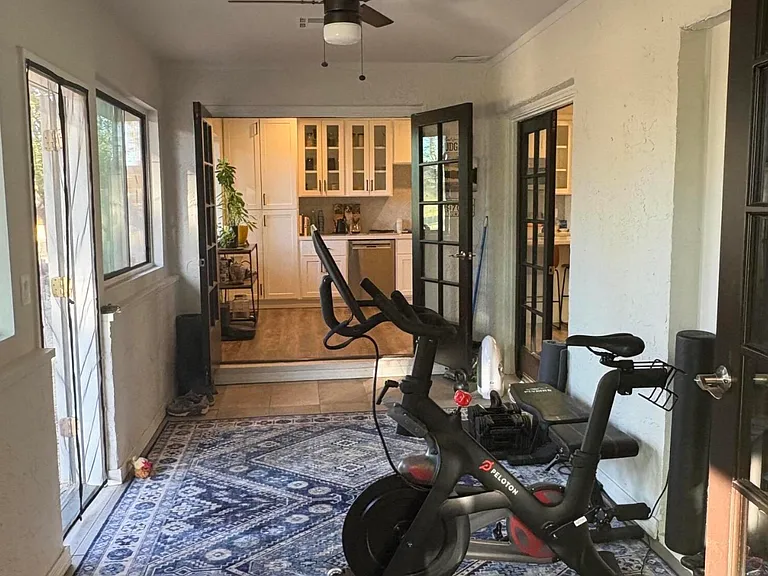 Arizona room - can be used as a sitting, workout, or multi-purpose space