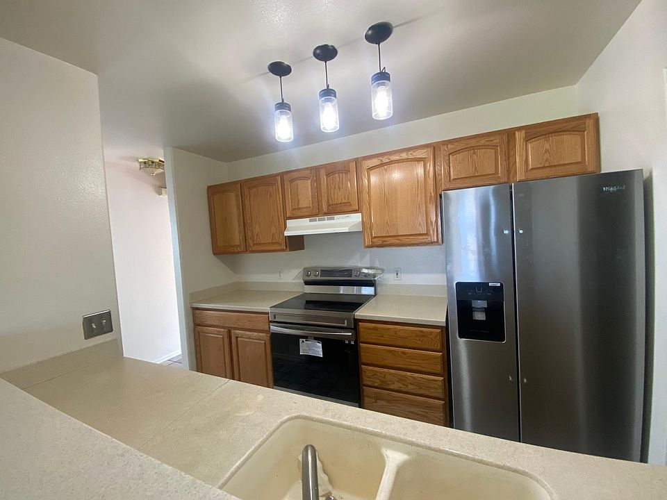 Kitchen from dining area