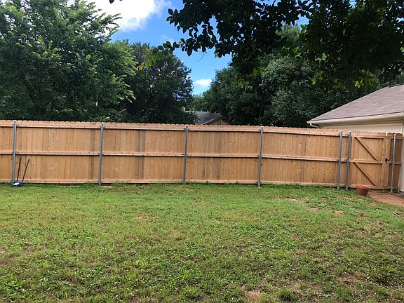 New fence.