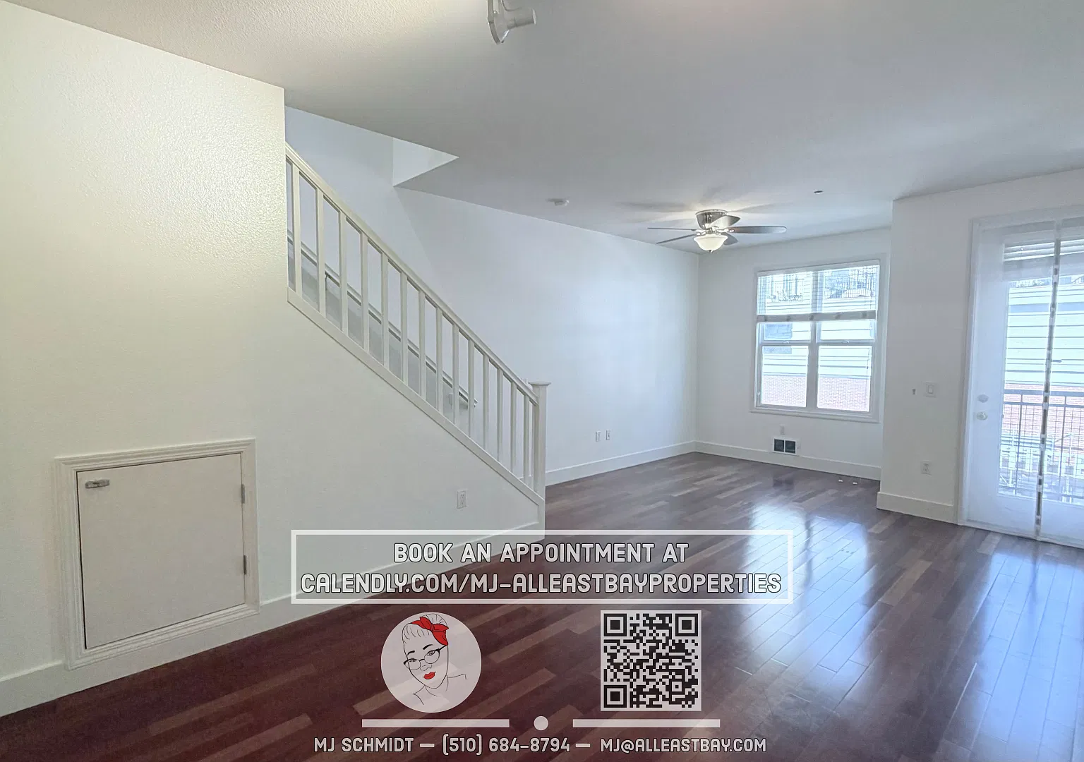 2-bed, 1.5-bath two-story condo, with rich hardwood floors, a modern kitchen, and spacious bedroo... — Photo 3