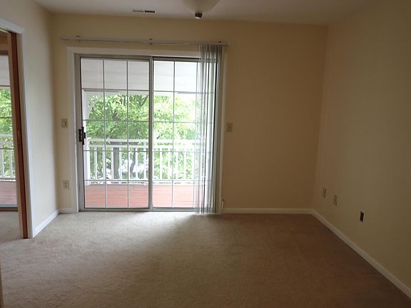Could be a dinning area with a look toward a second slider to the balcony. Two sets of pocket doors to isolate the room if desired.