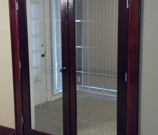 View into entry Foyer