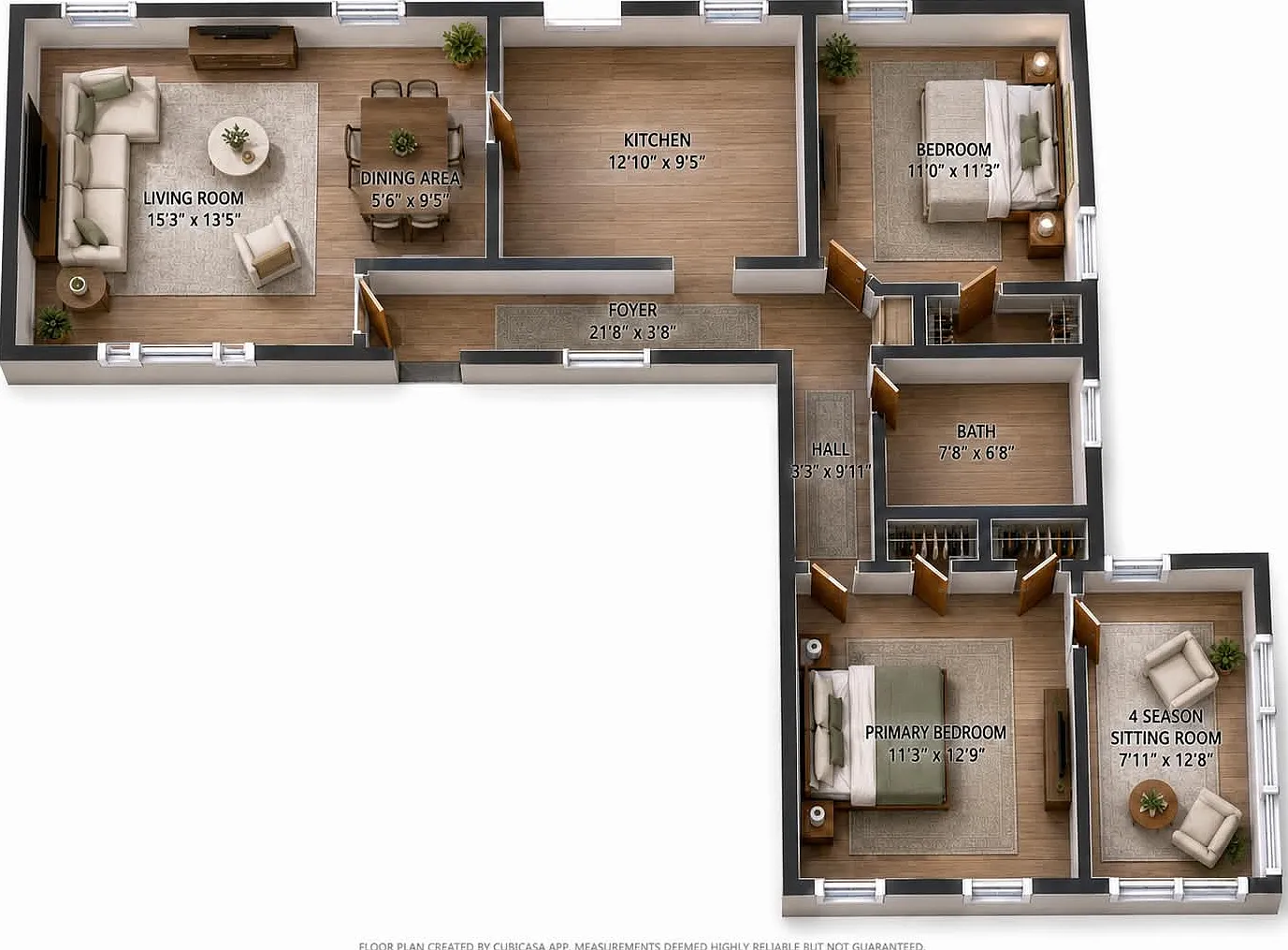 2 bed, 1030 sqft, $1,700 — Photo 3