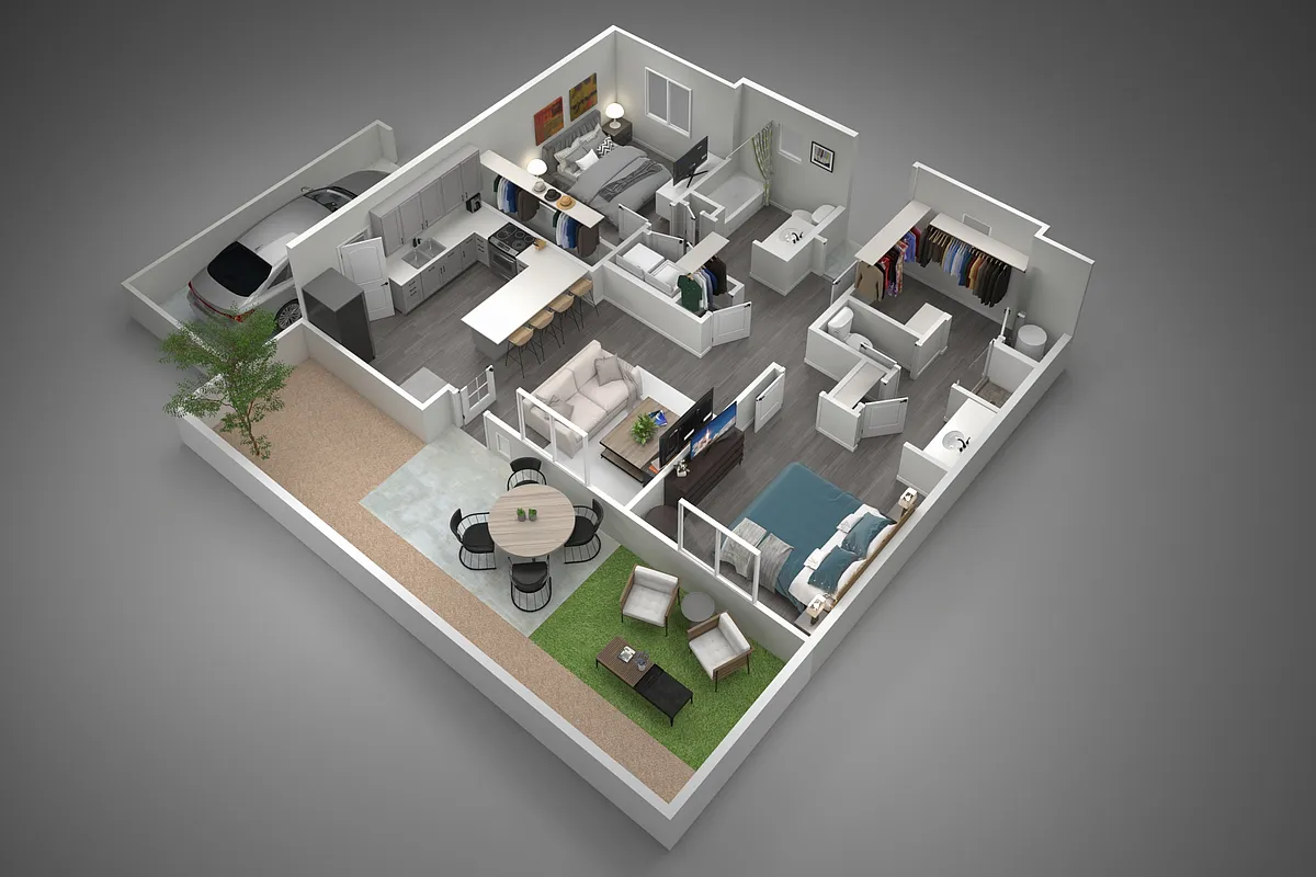 Floor plan 2G