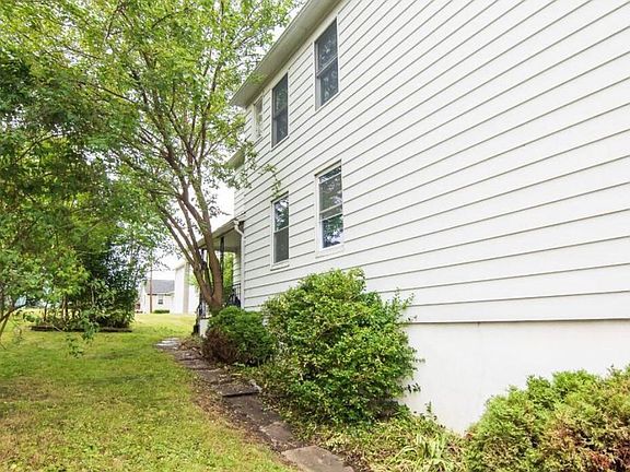 Walkway to side porch