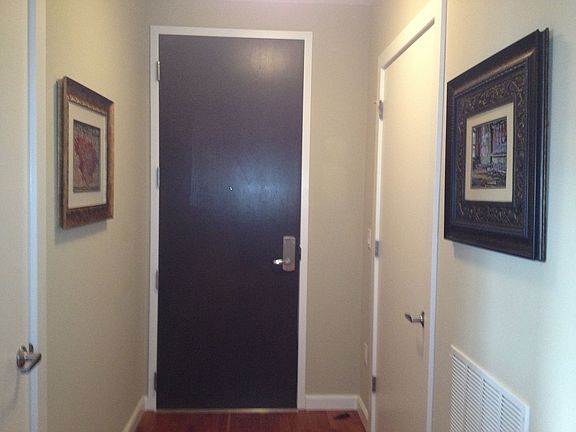 Front door looking in