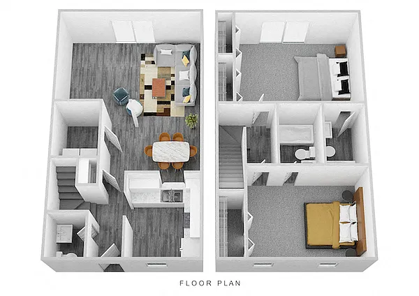 Floor plan The Mt. Lookout Townhome