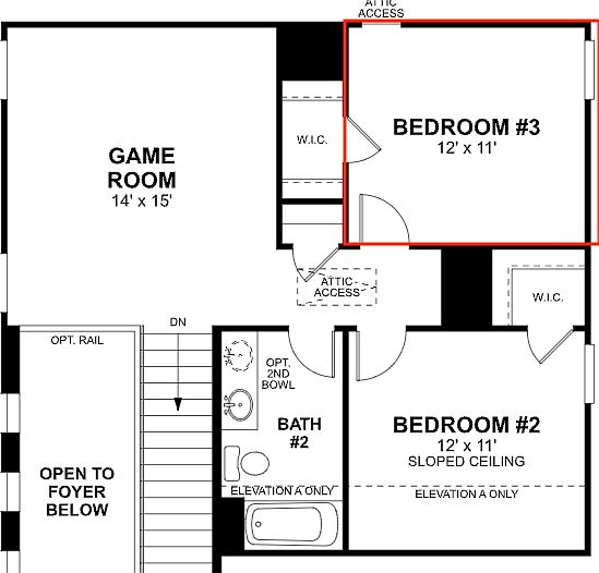 Bedroom #3
