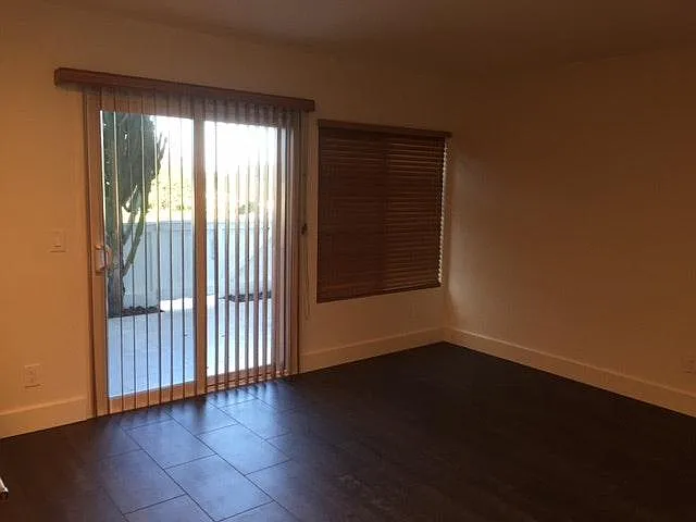 dining area leading to patio.