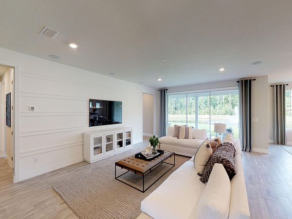 Model Representation Gathering room with easy access to the lanai