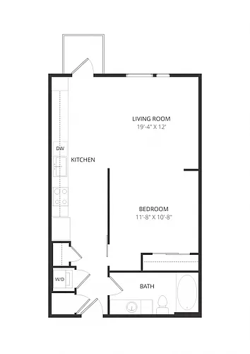 Floor plan Building V VA1