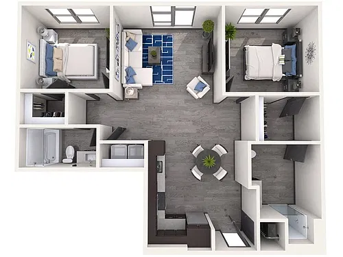 Floor plan B1