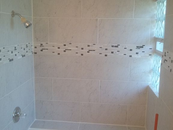 Tiled bathtub /shower