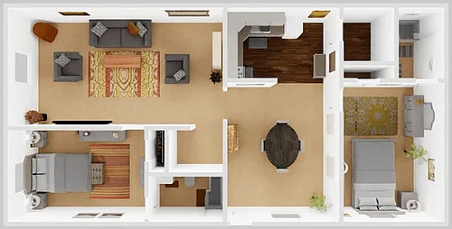 Floor plan The Maple