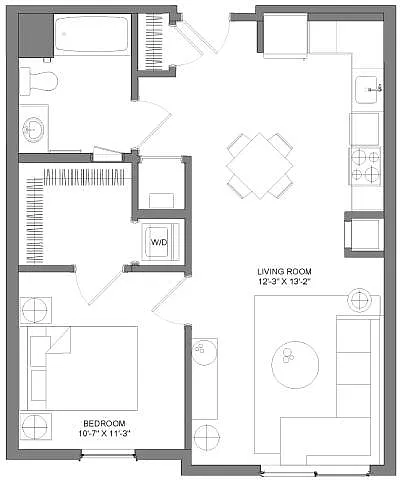Floor plan A1I