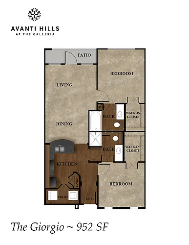 Floor plan B1 Georgio