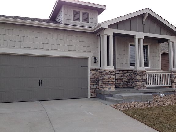 Front elevation with small porch